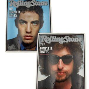 Rolling Stone: The Complete Covers by Woodward Dual Cover Hardcover Book 1967-97